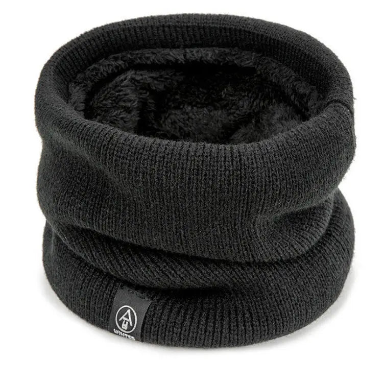 Winter Neck Warmer Scarf Fleece Lined Windproof Gaiter Soft Thermal Insulation for Men Women Halloween Christmas Gift Accessory