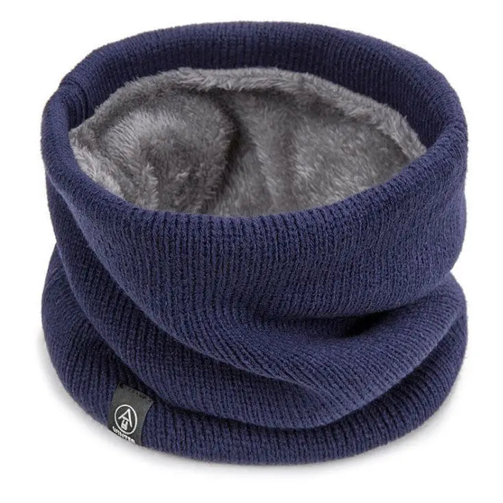 Winter Neck Warmer Scarf Fleece Lined Windproof Gaiter Soft Thermal Insulation for Men Women Halloween Christmas Gift Accessory