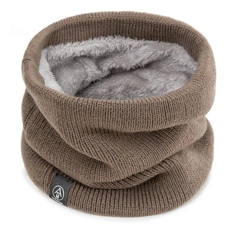 Winter Neck Warmer Scarf Fleece Lined Windproof Gaiter Soft Thermal Insulation for Men Women Halloween Christmas Gift Accessory