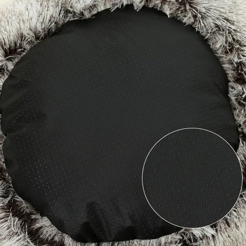Cat House Winter Plush Pet Cat Bed Round Cat Cushion Thicken Warm Cats Basket Pet Sleep Bag Kitten Nest Kennel for Small Cats
