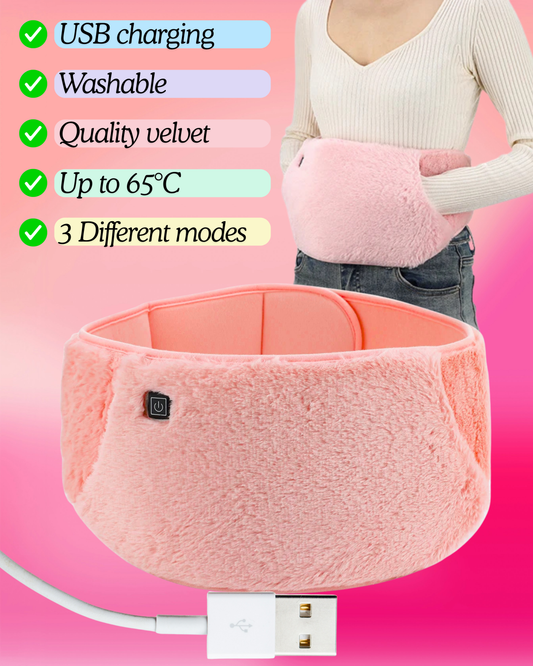 Corehug (pink) - Waist + Hand heater for HER