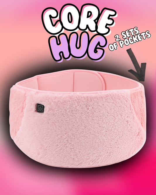Corehug (pink) - Waist + Hand heater for HER